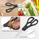 16-Piece Stainless Steel Kitchen Knife Set with Sharpener by LJGDeals