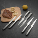 14-Piece Kitchen Knife Set Stainless Steel Knife Block Set with Sharpener by LJGDeals