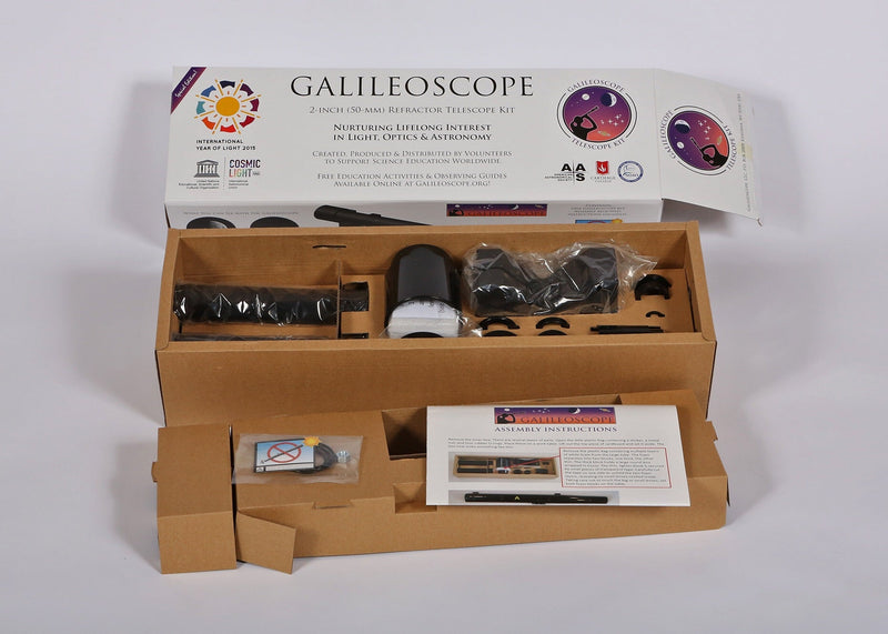 Galileoscope Refractor Telescope STEM Kit, photo 9 of 9