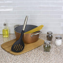 Home Basics Mesa Scratch-Resistant Nylon Skimmer with Stainless-Steel, 13 Inches