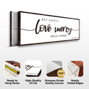 Act Justly Love Mercy Walk Humbly Faith Sign III