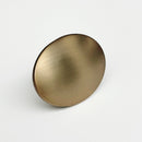 Brushed Bronze "Dome" Oval Cabinet Knob