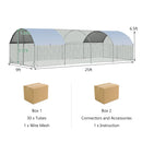 Large Metal Chicken Coop with Cover by LJGDeals