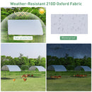 Large Metal Chicken Coop with Cover by LJGDeals