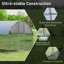 Large Metal Chicken Coop with Cover by LJGDeals