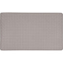 Achim Woven-Embossed Faux-Leather Anti-Fatigue Mat, Grey, 18x30 Inches