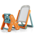 Kids Height Adjustable Art Easel Set with Chair by LJGDeals