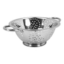 Home Basics Stainless Steel Deep Colander, Silver, 3 Quart