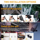 165Ft Solar String Lights White Wire Outdoor,500 LED Christmas Lights with 8 Modes and Timer, Remote Control by Outdoor Solar Outlet