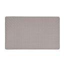 Achim Woven-Embossed Faux-Leather Anti-Fatigue Mat, Grey, 18x30 Inches