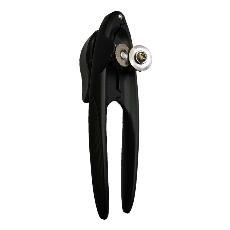 Home Basics Zinc Can Opener, Matte Black