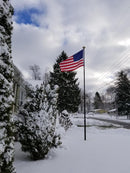 Premium American-Made Nylon US Flag - All Sizes (2'x3' to 30'x60') by Atlantic Flagpole