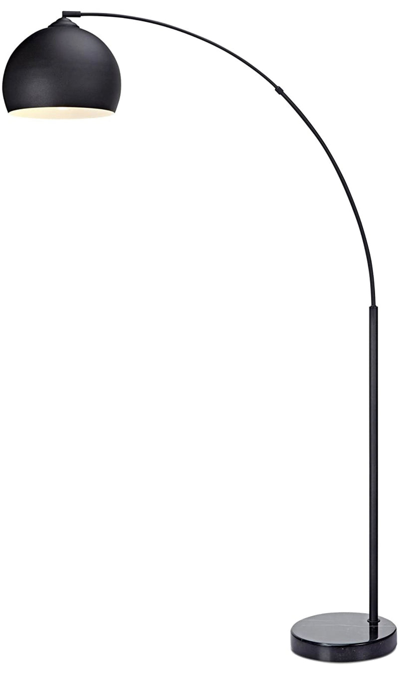 Over The Couch Arc Floor Lamp with Globe Shade, Matches Your Living Room Decor - Standing Light Tall (4-Colors)