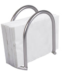 Home Basics Napkin Holder, Satin Nickel Simplicity Collection
