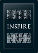 Inspire Deco Horizontal Silver Logo Panel