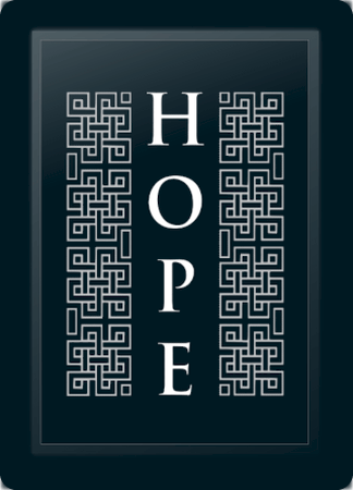 Hope Deco Vertical Silver Logo Panel