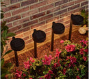 Energizer 20 Lumen Set of 4 Down light Aluminum Solar Pathway Lights