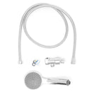 Home Basics Single Function Shower Head Massager, Chrome