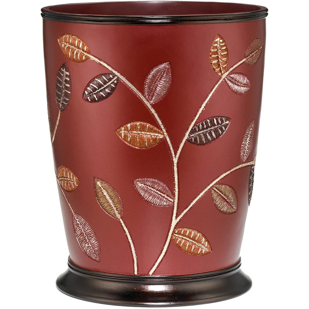 Aubury Complete Bath Ensemble Decor Set, Burgundy, All Sold Separately, photo 8 of 8