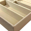 PREMIUS 12 Section Jewlery Tray, Gray, 14x10x2 Inches