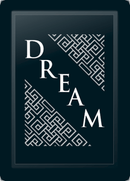 Dream Deco Diagonal Silver Logo Panel