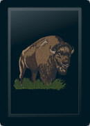 Buffalo-American Logo Panel