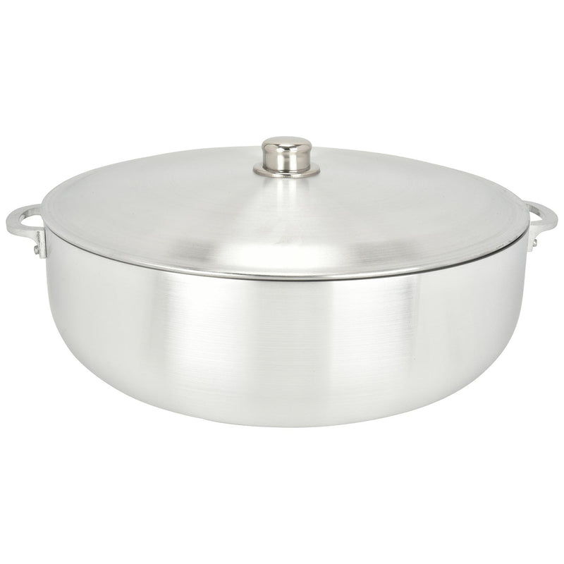 Chef PRO Commercial Grade Aluminum Caldero Stock Pot, 28.4 Quarts