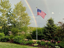 Premium American-Made Nylon US Flag - All Sizes (2'x3' to 30'x60') by Atlantic Flagpole