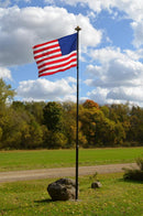 Premium American-Made Nylon US Flag - All Sizes (2'x3' to 30'x60')
