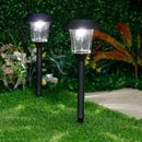 SmartYard Bronze 8-Piece Large Solar Pathway Lights - Changing Color Model SGL-13119 by Outdoor Solar Outlet