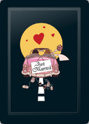 Just Married Logo Panel