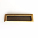 Recessed Medium Antique Drawer Pulls