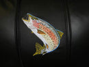 Relax Home Theater Recliner with Rainbow Trout Logo