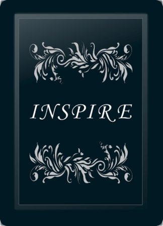 Inspire Floral Horizontal Silv Logo Panel