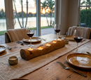 Olive Wood Candle Holder by Choixe