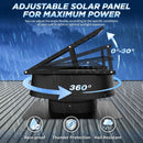 12" Solar Attic Vent Fan -55W by Langy Solar Lights