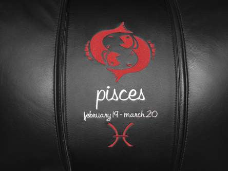 Pisces Red Logo Panel