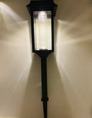 High-End SmartYard Tall Solar Lights Square 40 Lumen -Set of 6 by Outdoor Solar Outlet