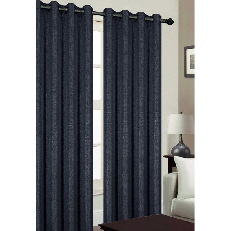 Tribeca Textured Room Darkening Grommet Window Panel, 54x84 Inches