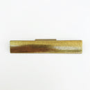 Rectangular "Dara" Aged Brass Drawer Pulls - Cabinet Handles by Forge Hardware Studio