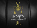 Scorpio Tan Logo Panel