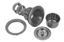 Zeek 33" Farmhouse Workstation Single Bowl Gunmetal Matte Black Kitchen Sink With Accessories PVD Nano Tech Coating ENZO ZA-B332 by ZEEK