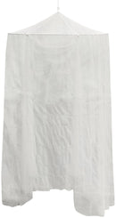 Just Relax Extra-Large Indoor-Outdoor Round Canopy Mosquito Net, White, 5x9 Feet