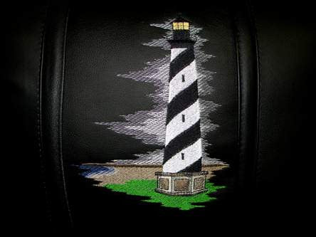 Lighthouse-Black & White Logo Panel