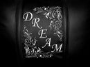 Dream Floral Diagonal Silver Logo Panel