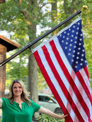 Premium American-Made Nylon US Flag - All Sizes (2'x3' to 30'x60')