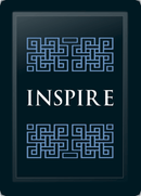 Inspire Deco Horizontal Blue Logo Panel