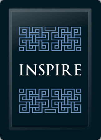 Inspire Deco Horizontal Blue Logo Panel