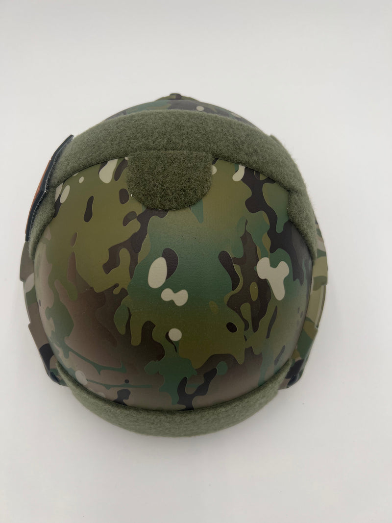 Ballistic Helmet RT2 High Cut Helmet: Tested to LEVEL IIIA (Included Arc Rails, Padding, Straps)
