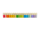 18 Pcs STAINED Wooden Brots Set